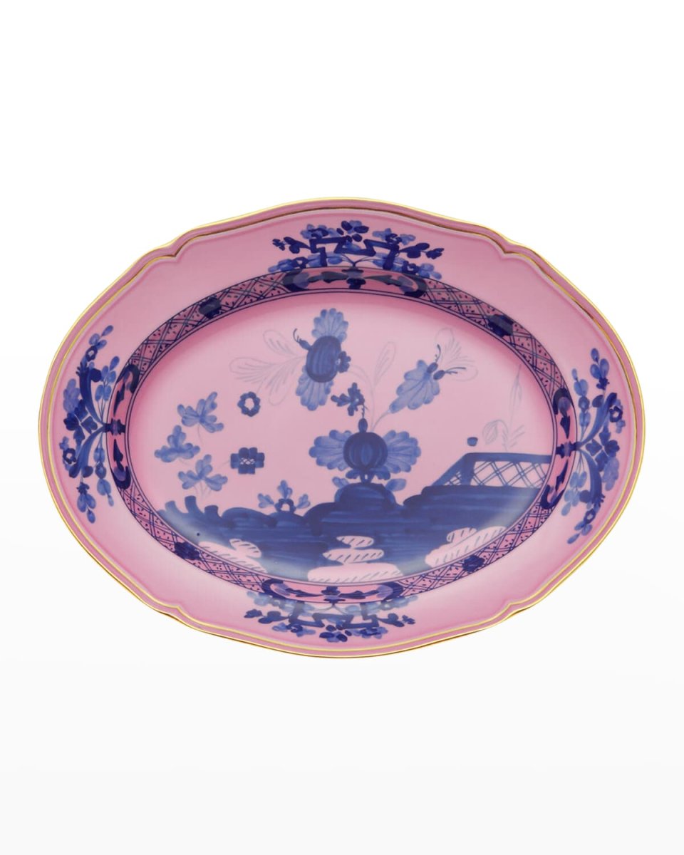 Oriente Italiano Oval Flat Platter